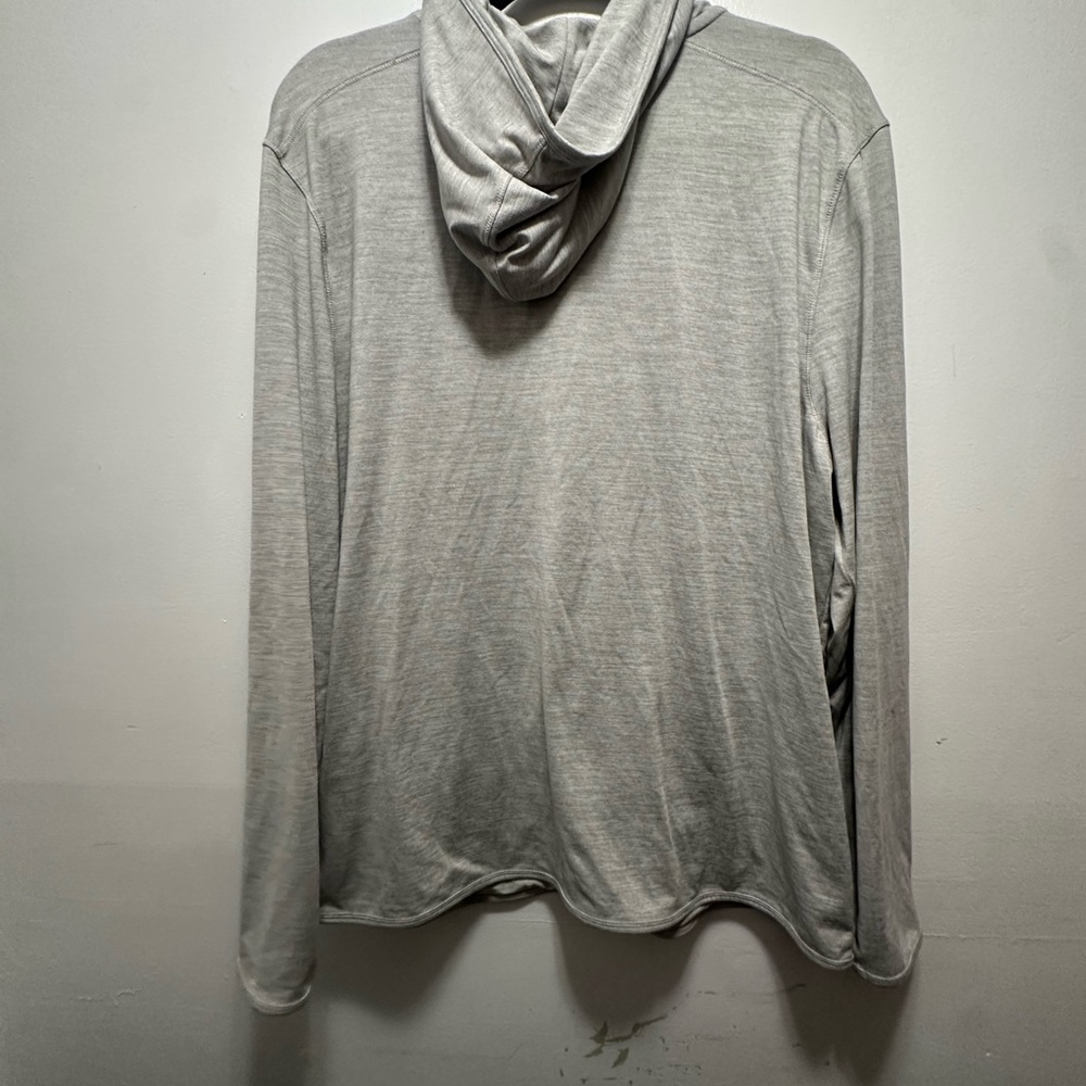 Hurley Light Gray Zip-Up Hoodie - Picture 7 of 9
